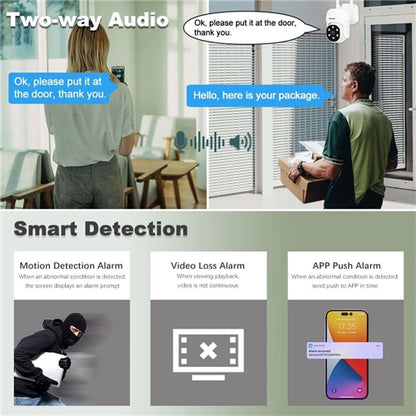 4-Channel Wireless CCTV System with 10.1″ LCD Monitor & Two-Way Audio (New Model)