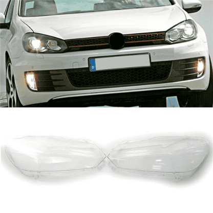 Headlight Lens Covers OEM For VW Golf 6 5K2941754DDDZ (2008-2012) - Right