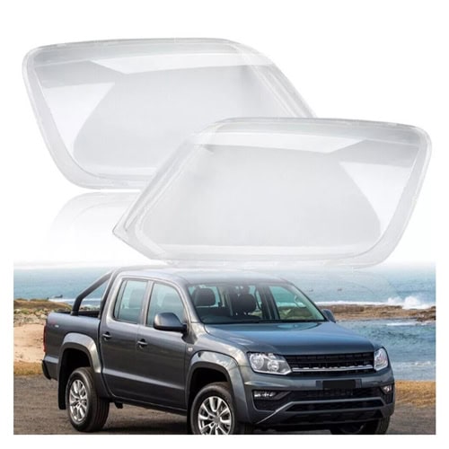 VW Amarok 10-17 Headlight Replacement Lens - Left Side