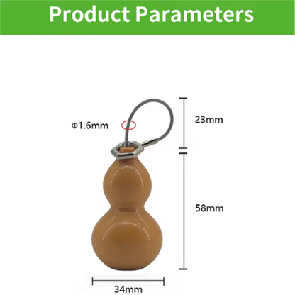 Mini Fingerprint Smart PadLock - Tuya App Controlled - Green