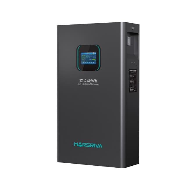 MR-LFP48-200-WMD – 10.44kWh LiFePO4 Lithium Battery (51.2V / 204Ah)