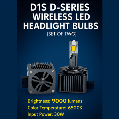 D1S D-Series Wireless LED Headlight Bulbs (Set of Two)