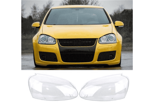 Golf 5 Jetta 0301212672DDZ Headlight Lens Replacement Cover 07-11 - Right