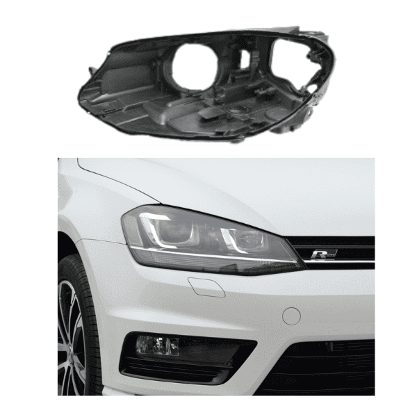 Golf 7 Headlight Back Cover Housing Replacement (2014-2017) Left - 5G2941752ADDK