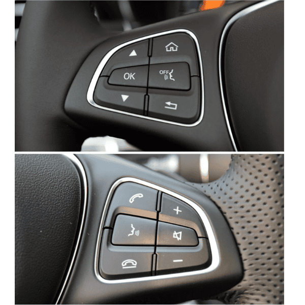 Mercedes W205 &amp; W253 Steering Wheel Switch Control Button (Right Side) - 0999050200
