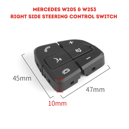Mercedes W205 &amp; W253 Steering Wheel Switch Control Button (Right Side) - 0999050200