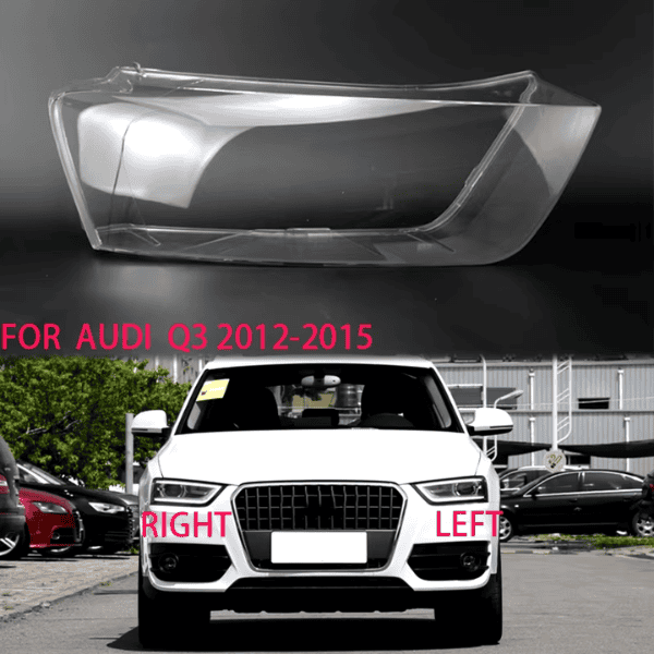 Audi Q3 11-15 Headlight Replacement Lens Right Side - 8U0941004DDDZ