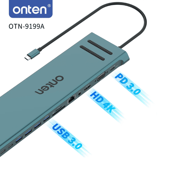 13 in 1 Type-C Multi-Function Docking Station
