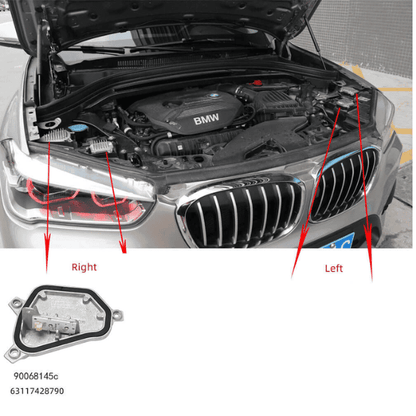 LED Day Running Lights Module BMW - Right side 63117428790