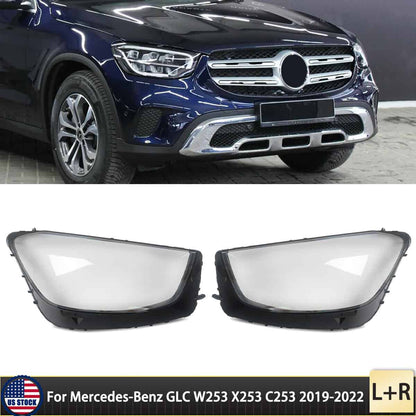 Mercedes Benz GLC W253 19-22 Headlight Replacement Lens A2539068201DDZ - Right Side