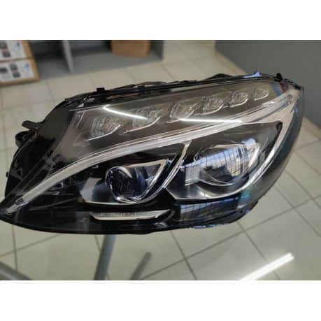 Mercedes Headlight C-Class W205 Led Bi Xenon AFS - Left Side A2059067902