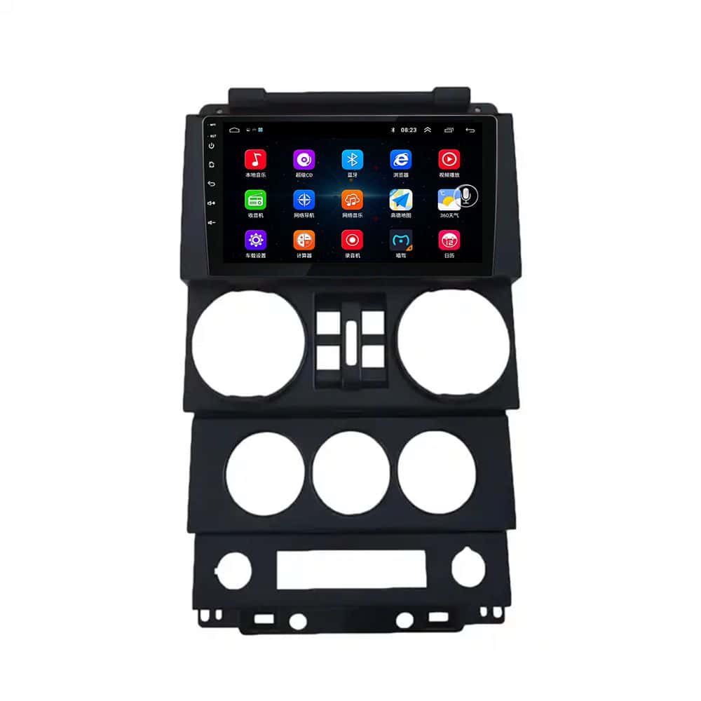 Jeep Wrangler Rubicon Android Radio Wireless CarPlay Android Auto